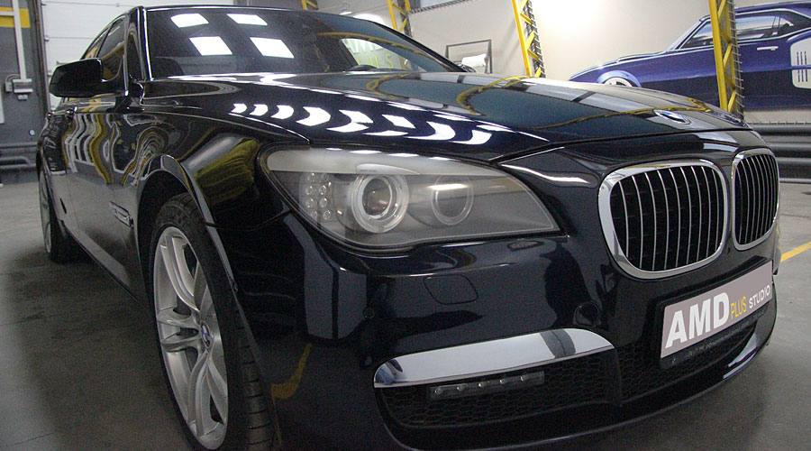 Восстановительная полировка BMW 750i