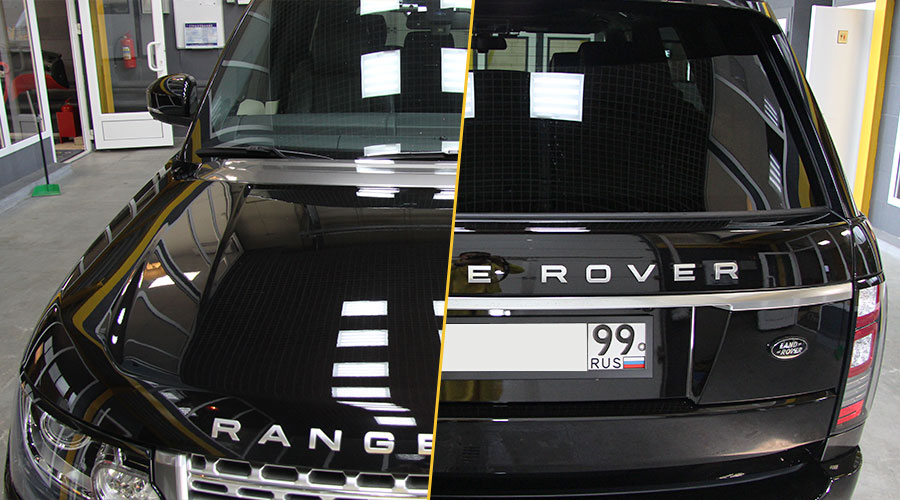 Восстановительная полировка Range Rover