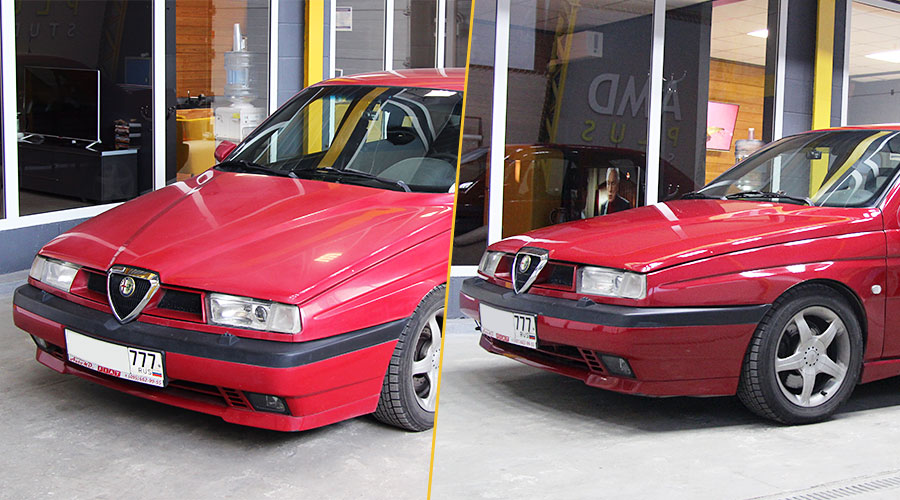 Полировка кузова Alfa-Romeo 155 Q4