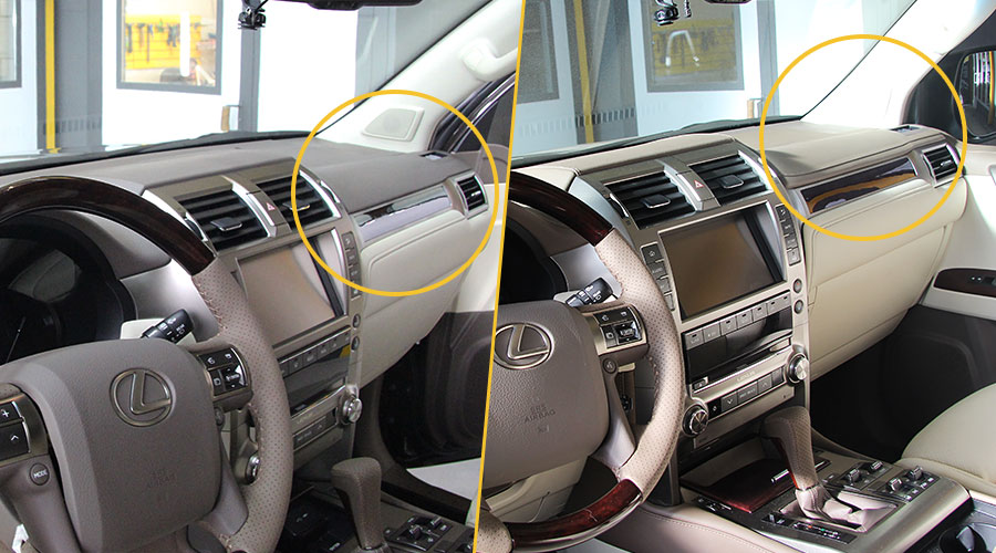 Перетяжка руля lexus gx460