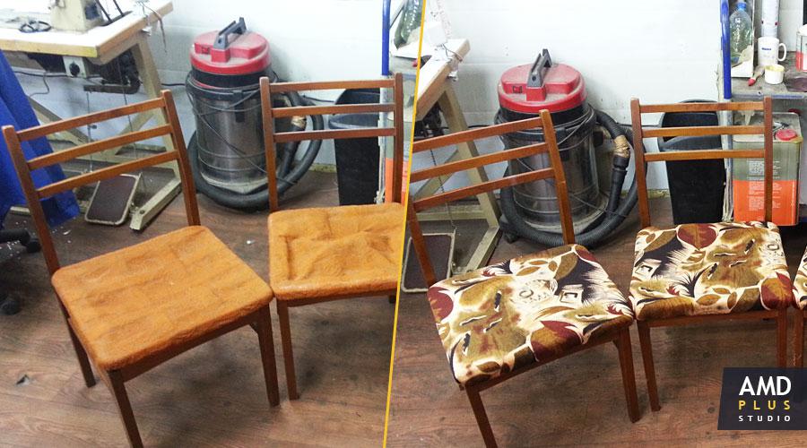 Фото деревянных стульев до и после ремонта