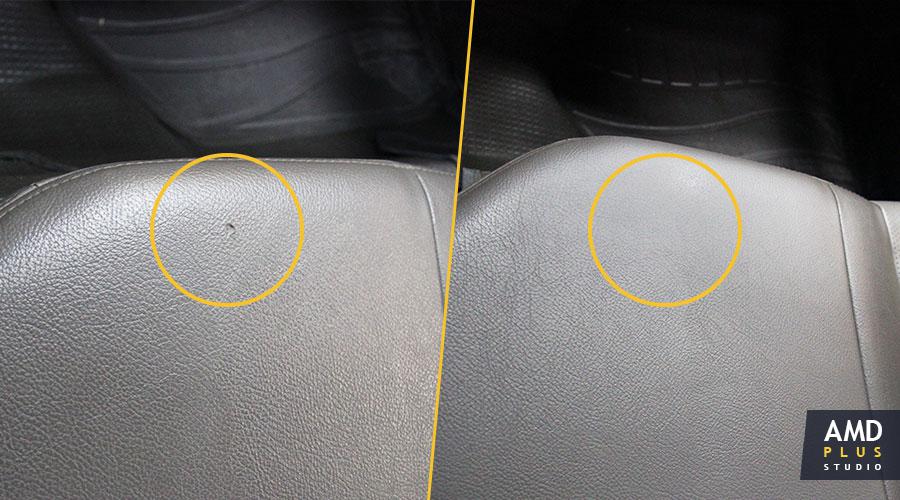 Фото сиденья до и после ремонта