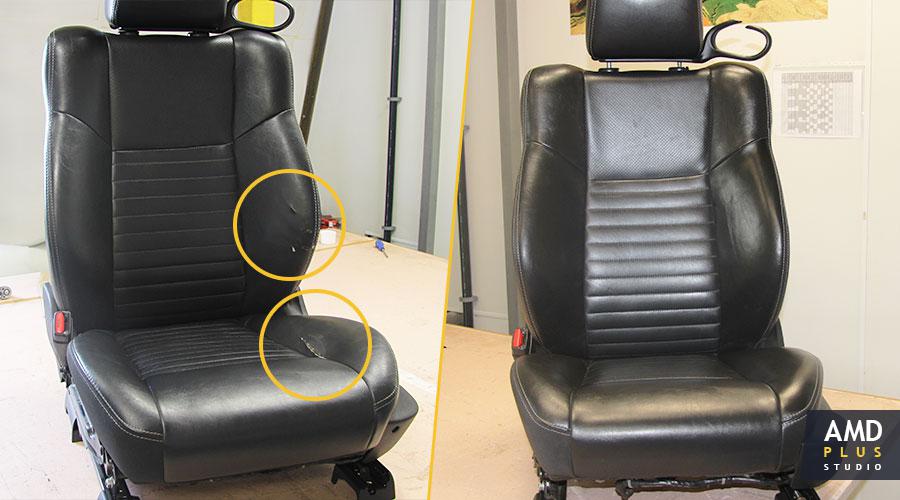 Фото сиденья до и после